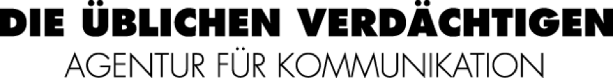 Logo Die üblichen Verdächtigen, Werbeagentur Konstanz / Bodensee